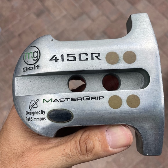 MasterGrip 415CR putter by MG golf designed by Pat Simmons - Picture 1 of 7